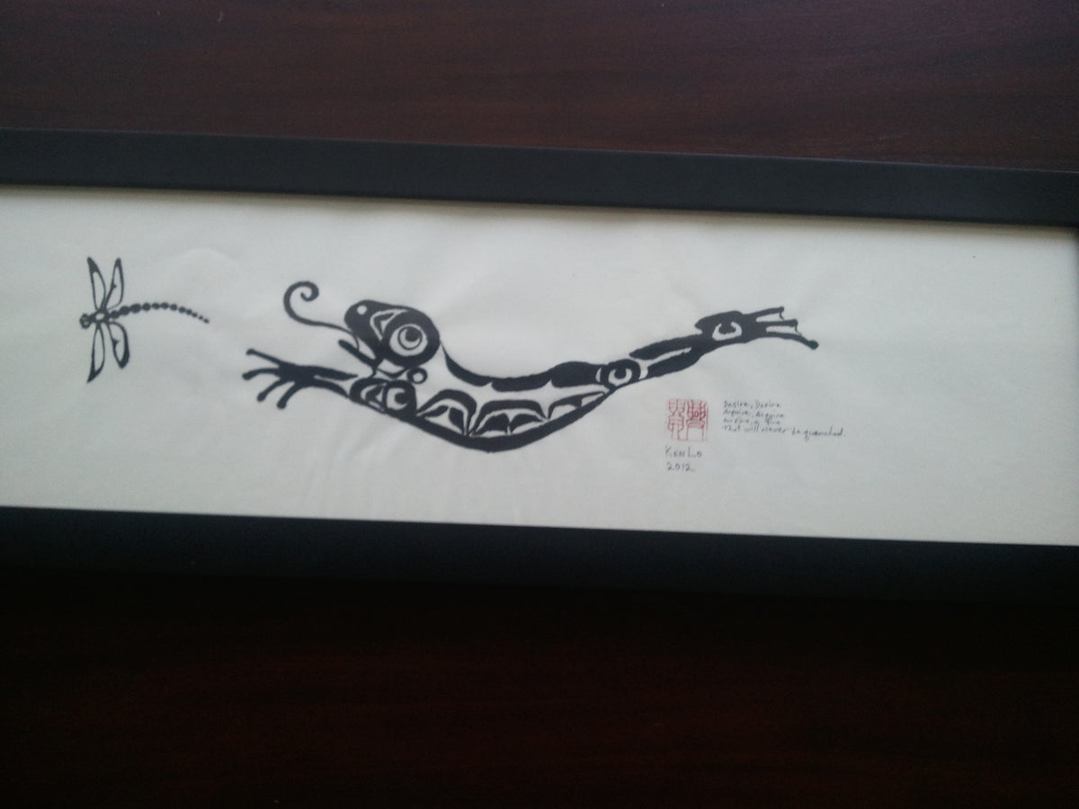 Inuit Frog – Chrysanthemum Rare Tea & Flowers